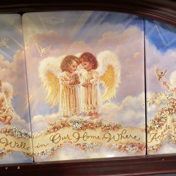 Bless Our Home Angels Plates By Bradford Exchanges. - Picture 4 of 13